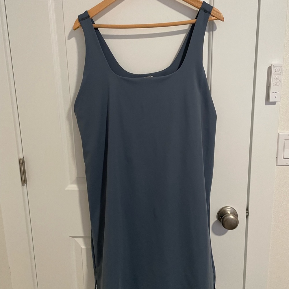 Old Navy Tech Stretch dress/romper with built in shorts / scoop neck tank XXL